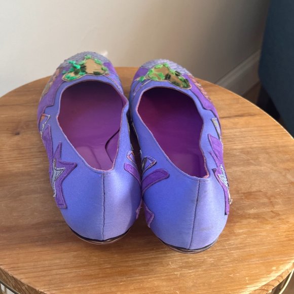 Vivien Lee Maximalist Low Heel / Flats Size 8 / 39 Patchwork Mixed Media - Picture 4 of 11